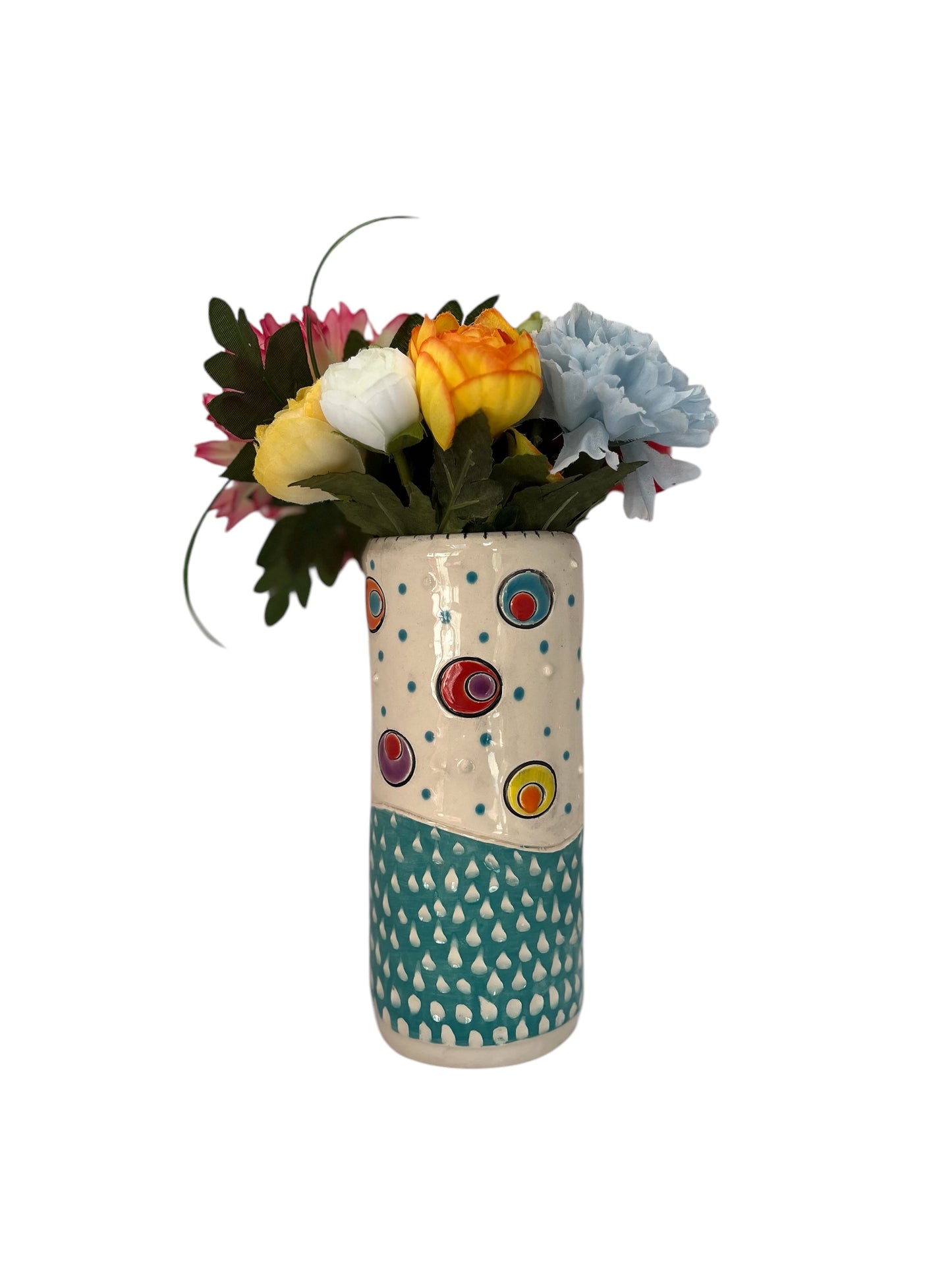 Medium Multicolour Vase