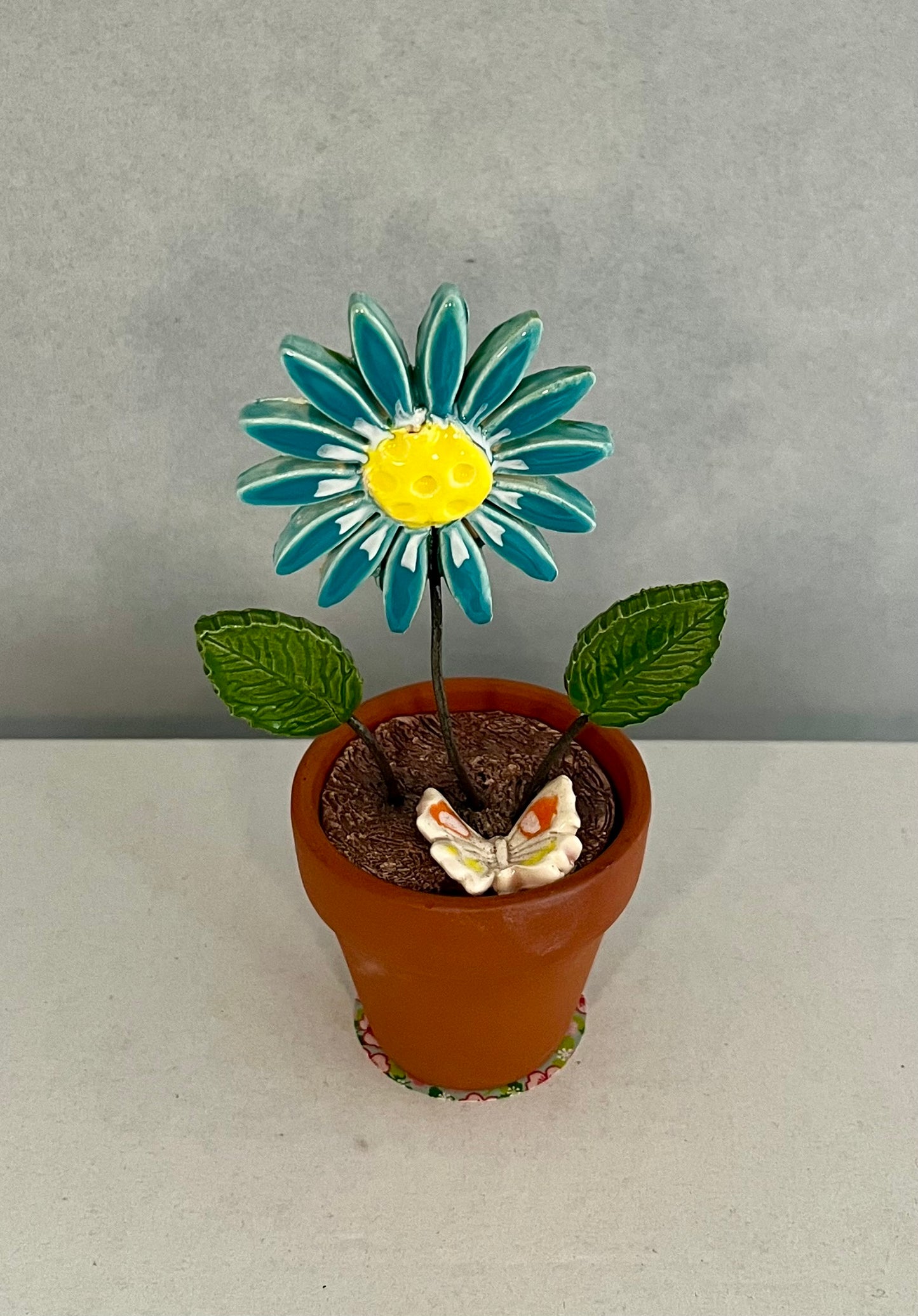 Ceramic Flower Pot Flower