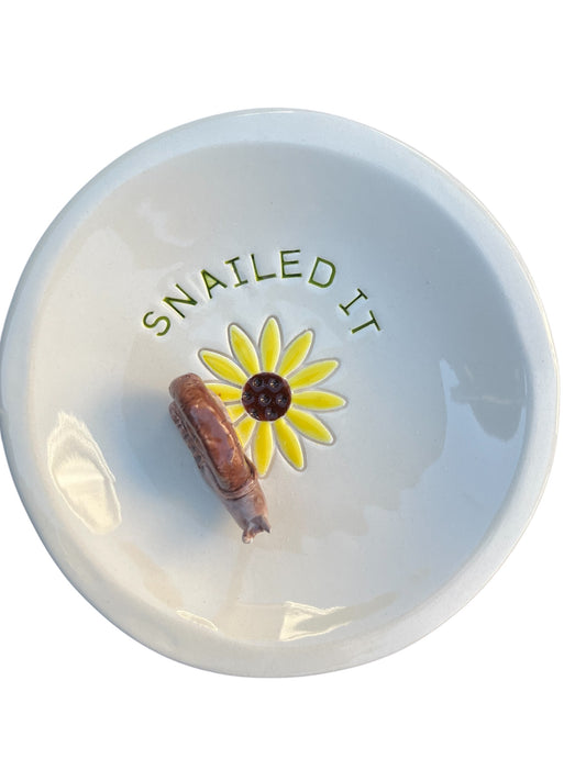 Snailed It Trinket / Jewellery Dish