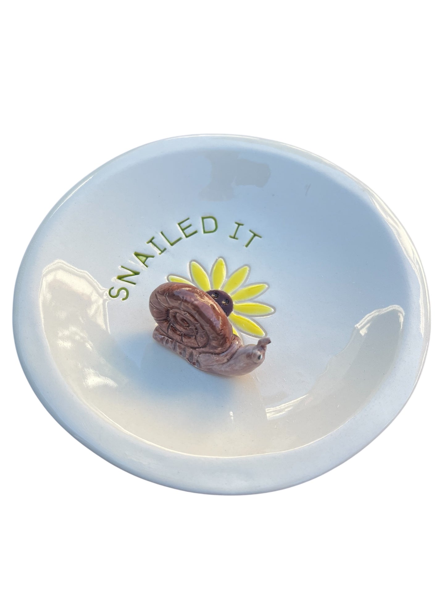 Snailed It Trinket / Jewellery Dish