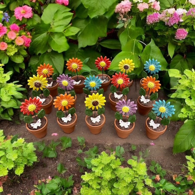 Ceramic Flower Pot Flower